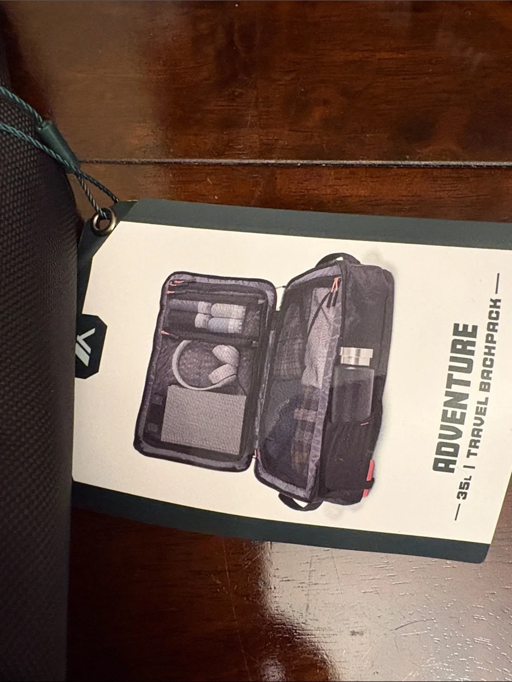 A Quest Adventure Red Travel Backpack - Men